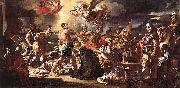 Francesco Solimena The Martyrdom of Sts Placidus and Flavia oil painting on canvas